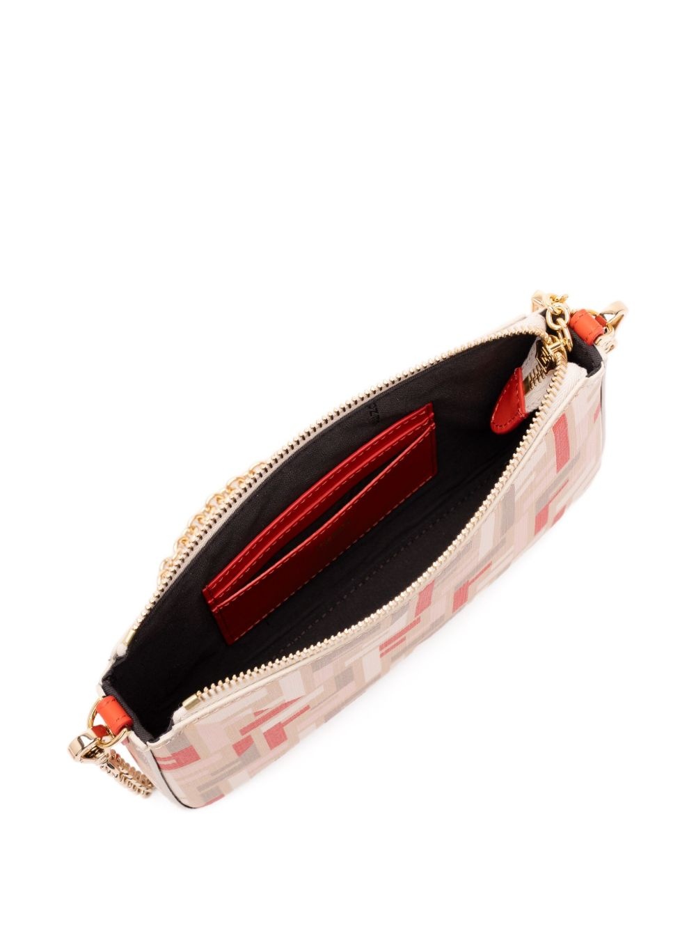 FF-motif shoulder bag - 4