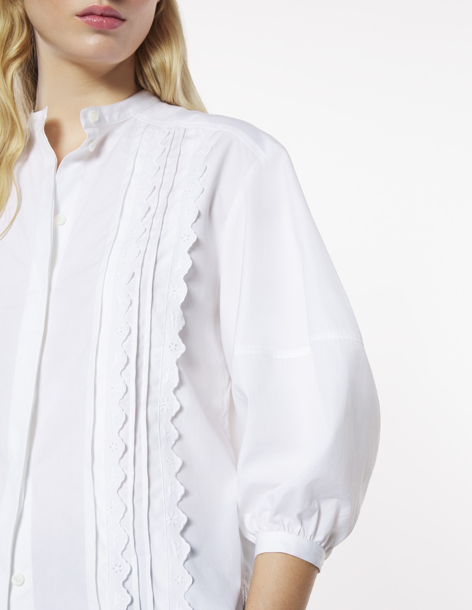 CRAFTED EMBROIDERY MAXI SLEEVE SHIRT - 4