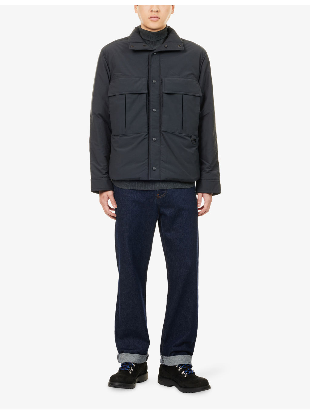 Kirby Patch-Pocket Cotton Blend Jacket - 2