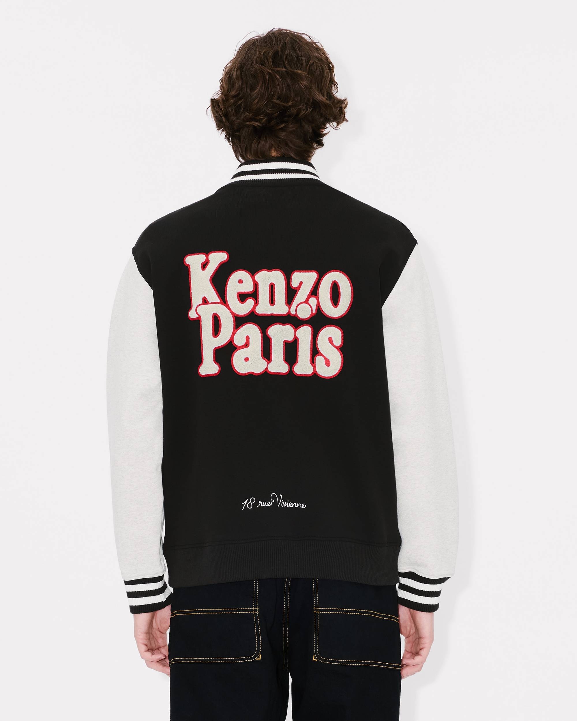 'KENZO Pop' embroidered genderless varsity bomber - 11