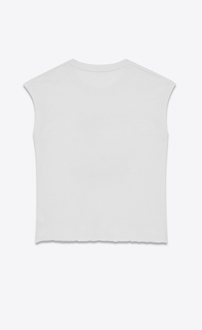 SAINT LAURENT "saint laurent" star tank top outlook