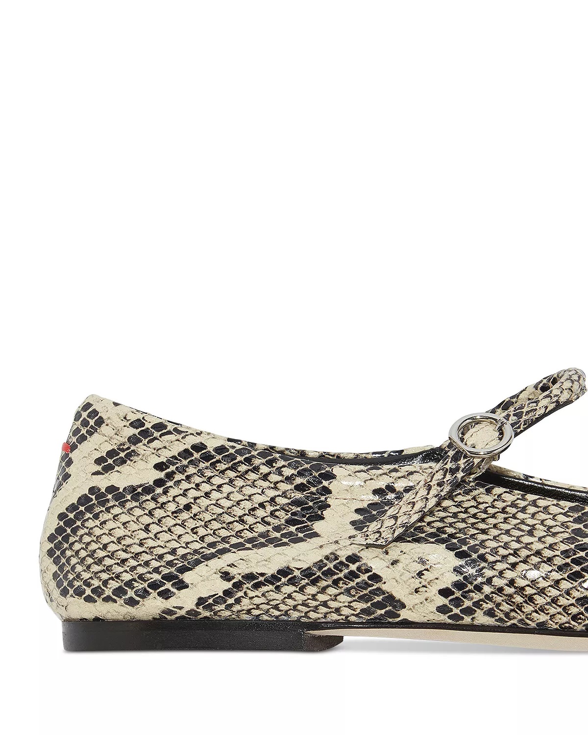 Women's Uma Snake Print Flats - 4