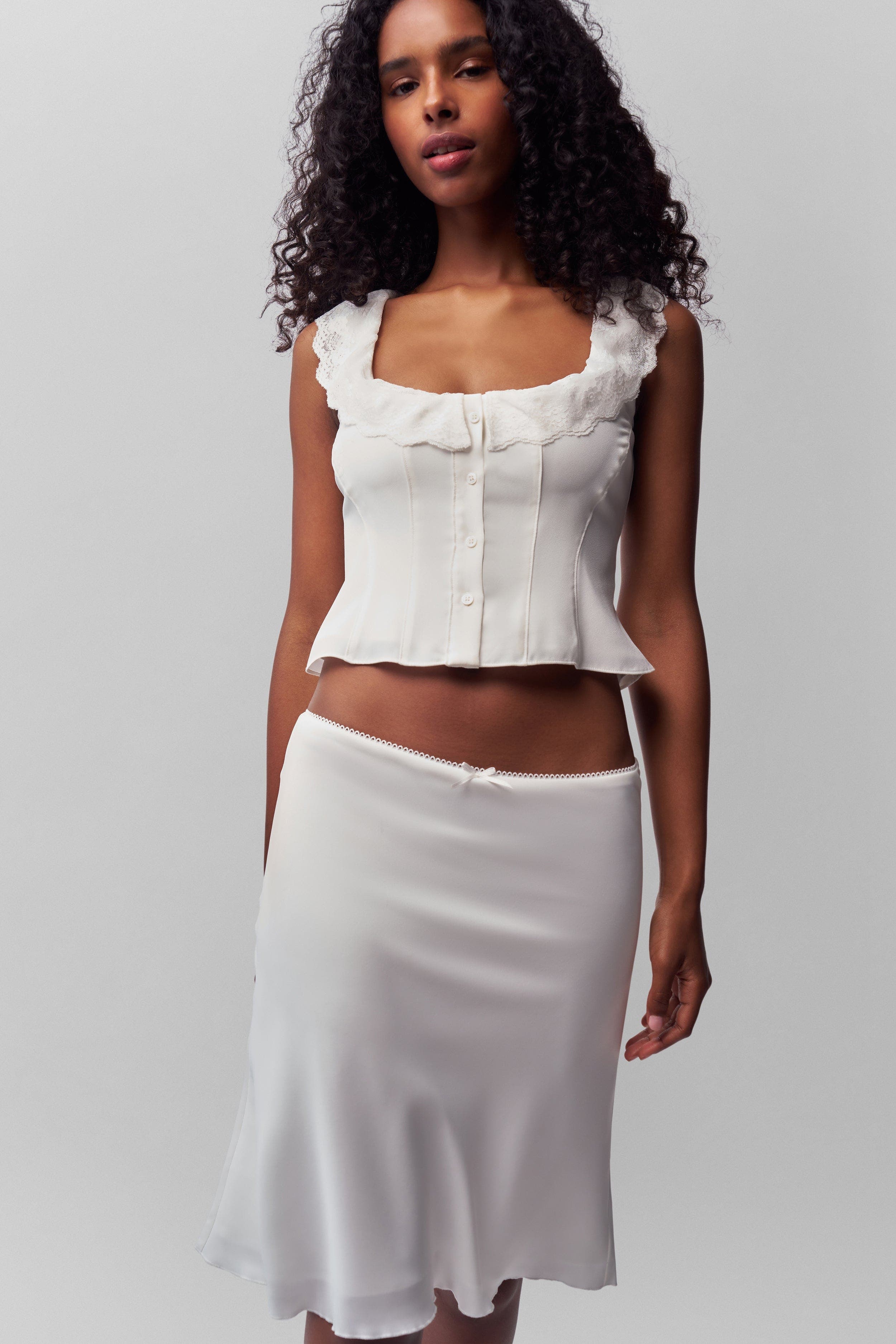Guizio Paloma Skirt in White at Nordstrom - 2