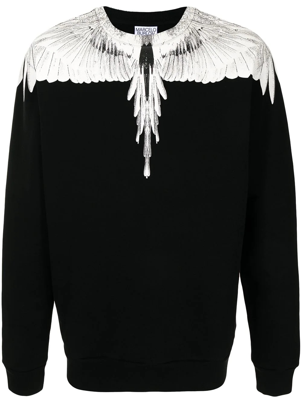 Wings crew neck sweatshirt - 1