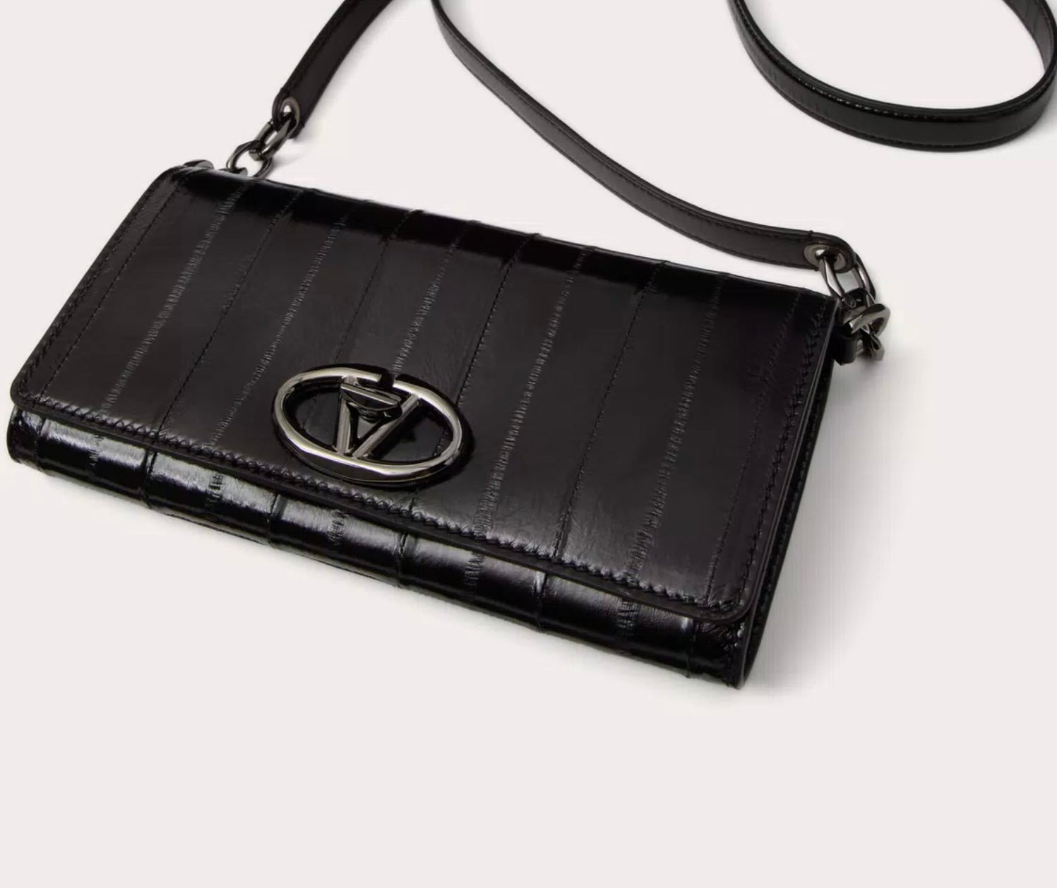 Valentino Vlogo The Bold Edition Wallet With Shoulder Strap - 4