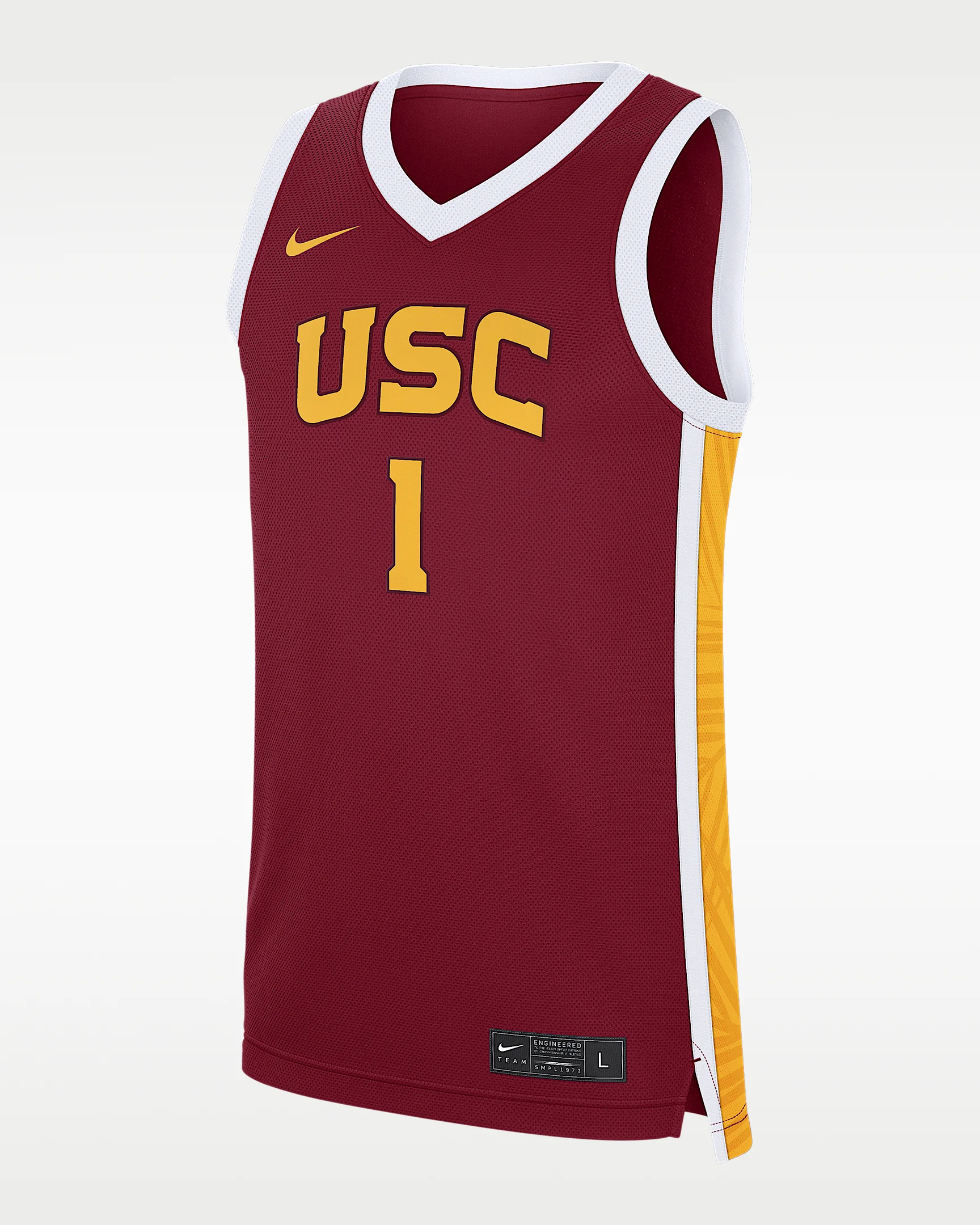 USC Replica Unisex Nike Dri-FIT College Women’s Basketball Jersey - 1