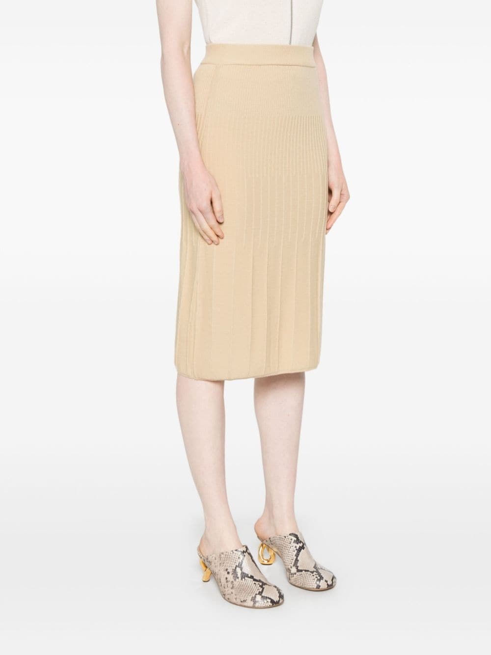 merino midi skirt - 3