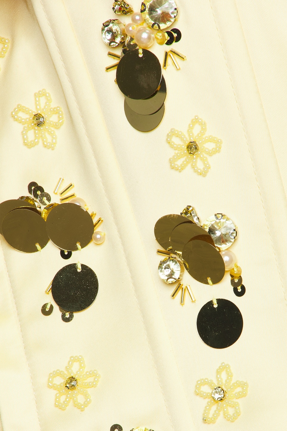 Embellished Satin Corset - 5