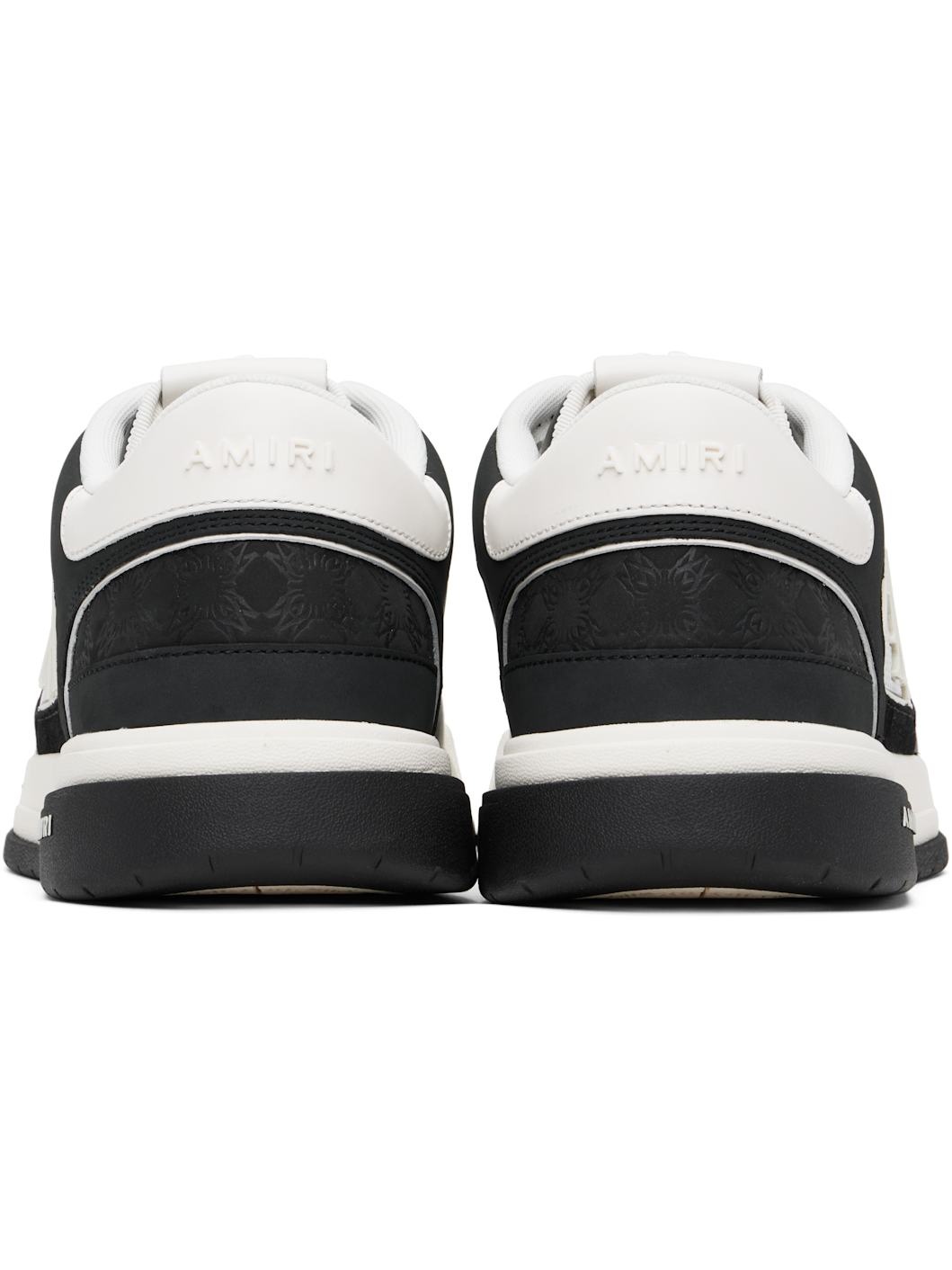 Black & White Classic Low Sneakers - 2