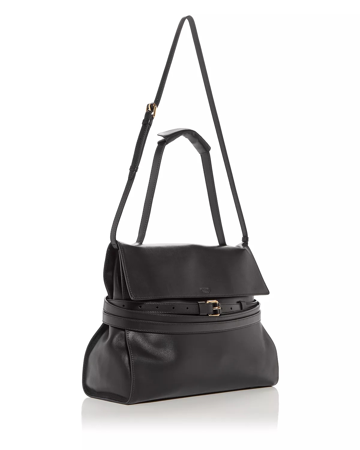 Tie Me Leather Shoulder Bag - 4