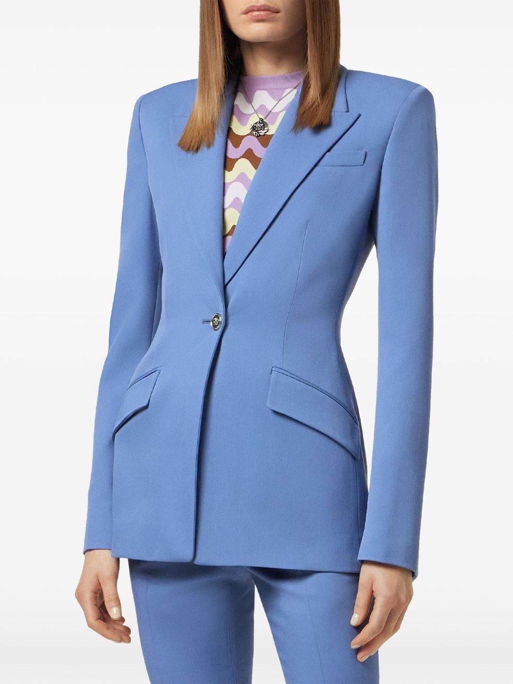 single-breasted blazer - 3
