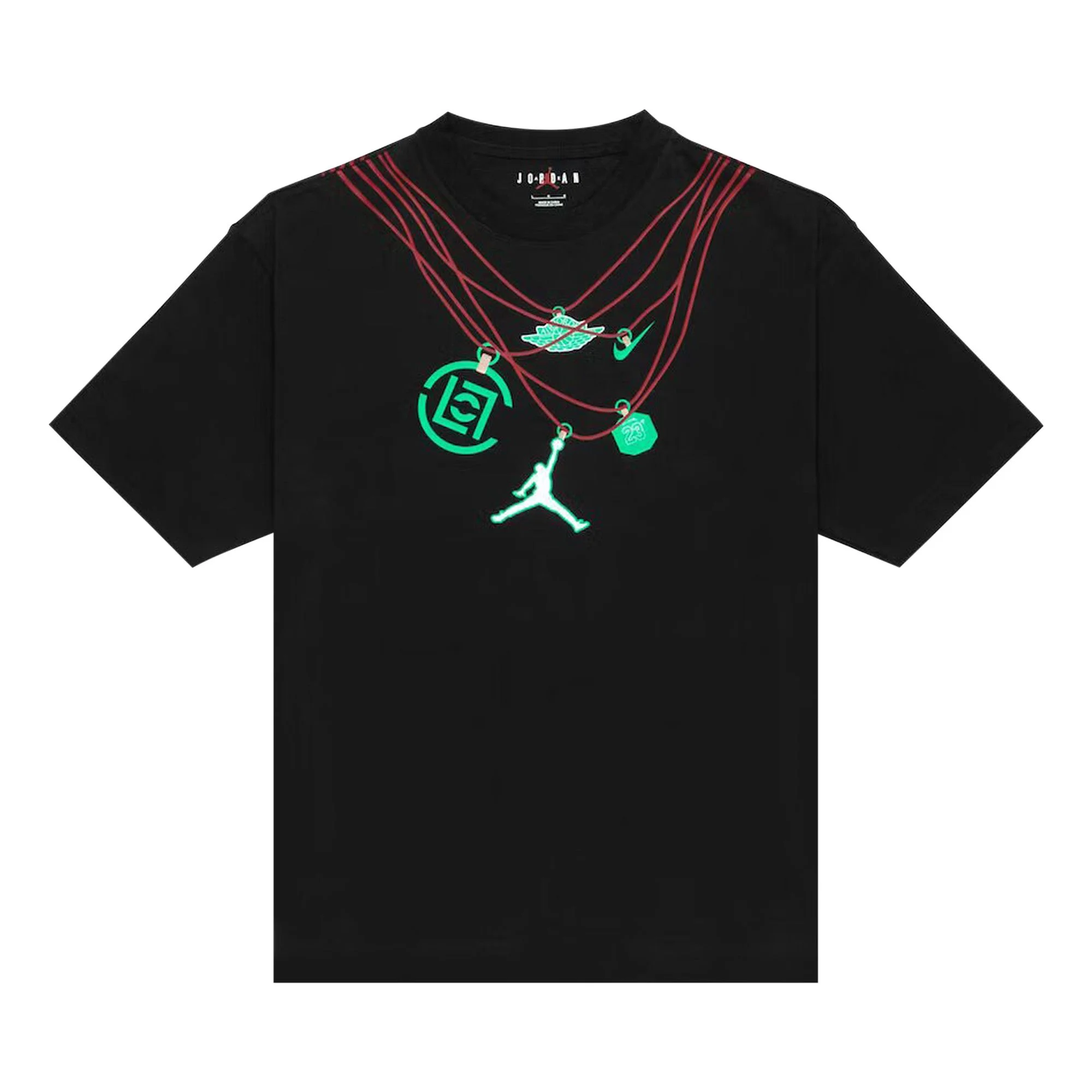 Air Jordan x Clot Jade T-Shirt 'Black' - 1