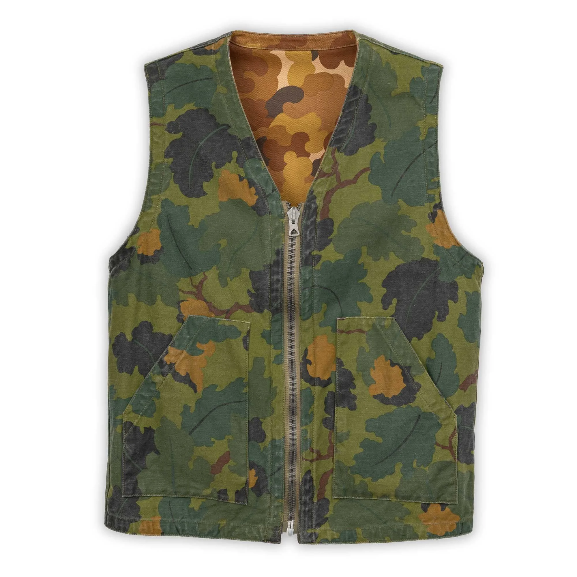 Buzz Rickson's Mitchell Pattern Camouflage Civilian Vest - 1