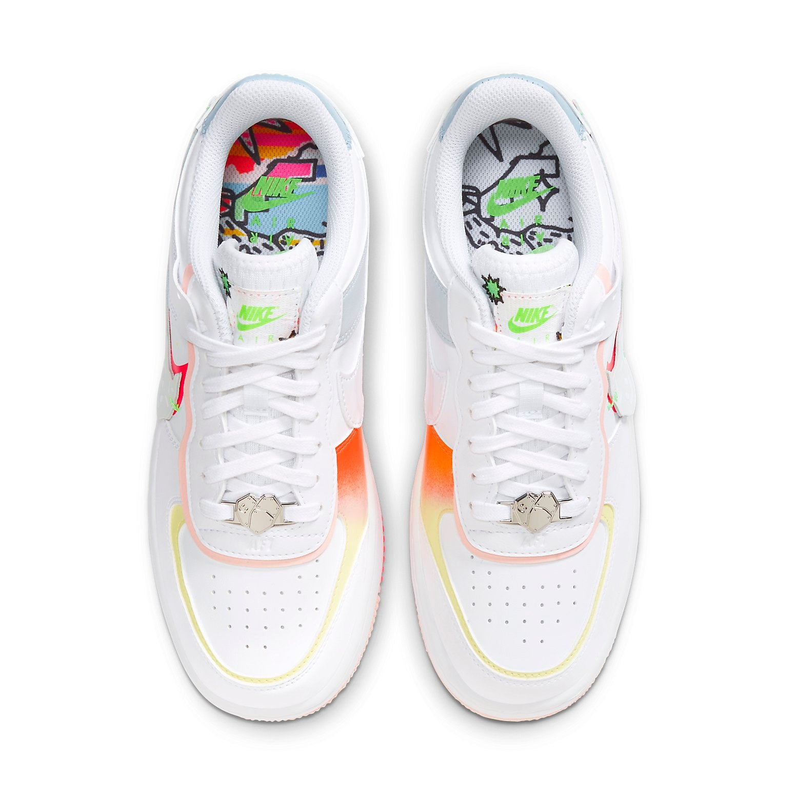 (WMNS) Nike Air Force 1 Shadow 'Ghost Swoosh' DV1364-111 - 4