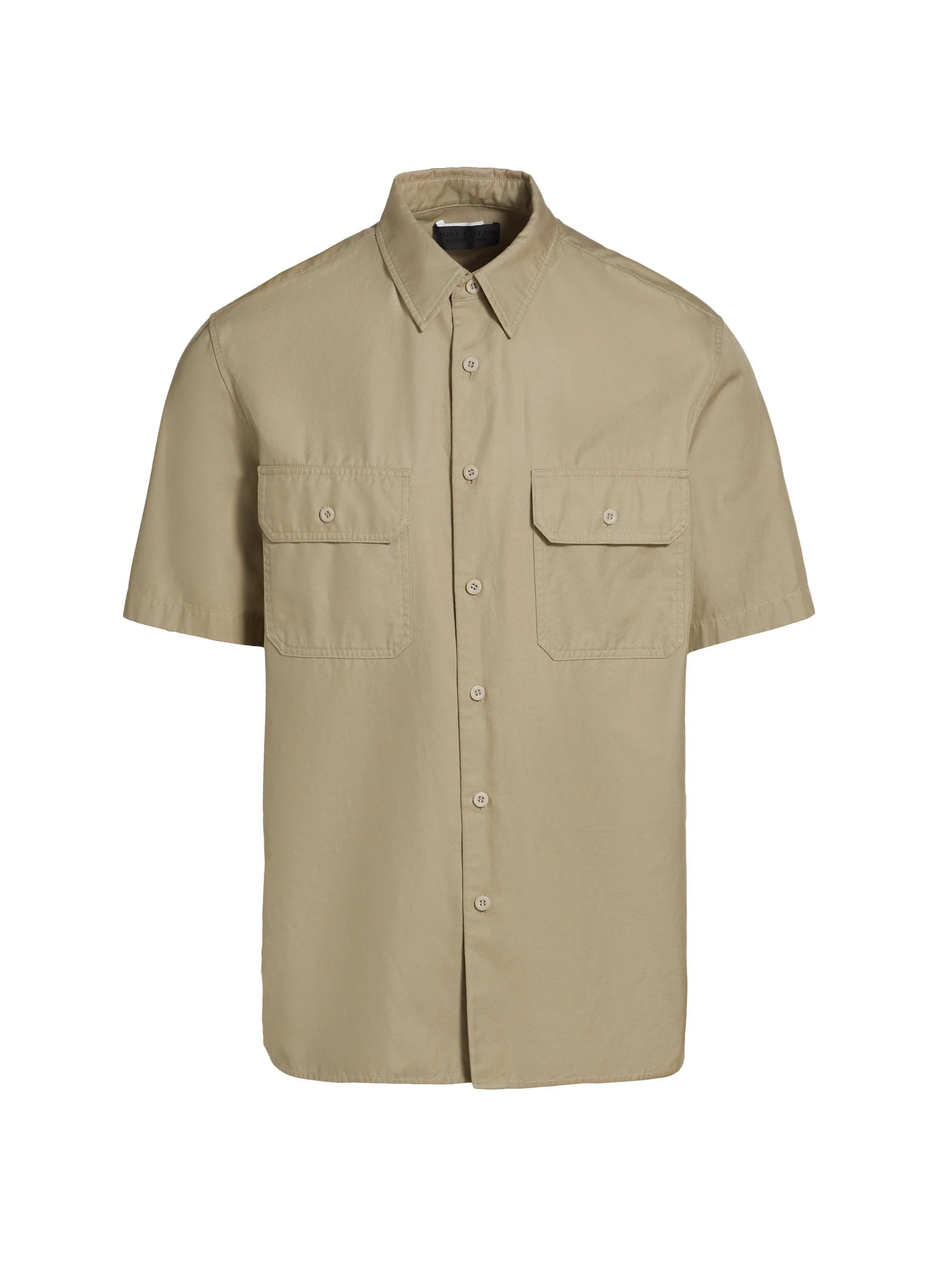 Men's Short-Sleeve Double-Pocket Shirt - Alvaro - 1