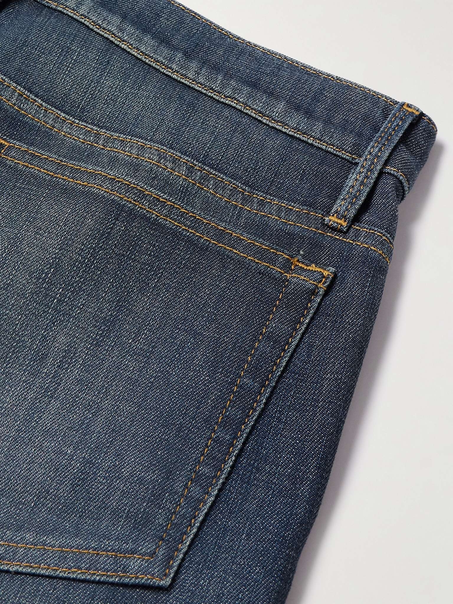 L'Homme Slim-Fit Dry Denim Jeans - 5