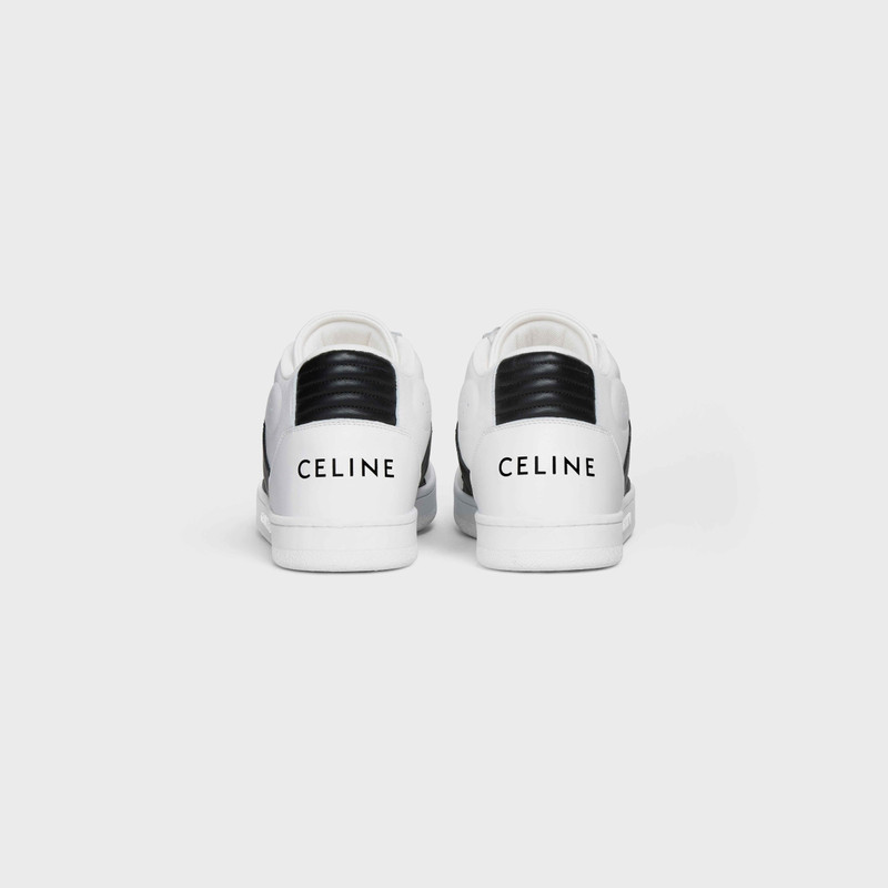 CELINE CT-02 CELINE TRAINER MID SNEAKER WITH SCRATCH in CALFSKIN outlook