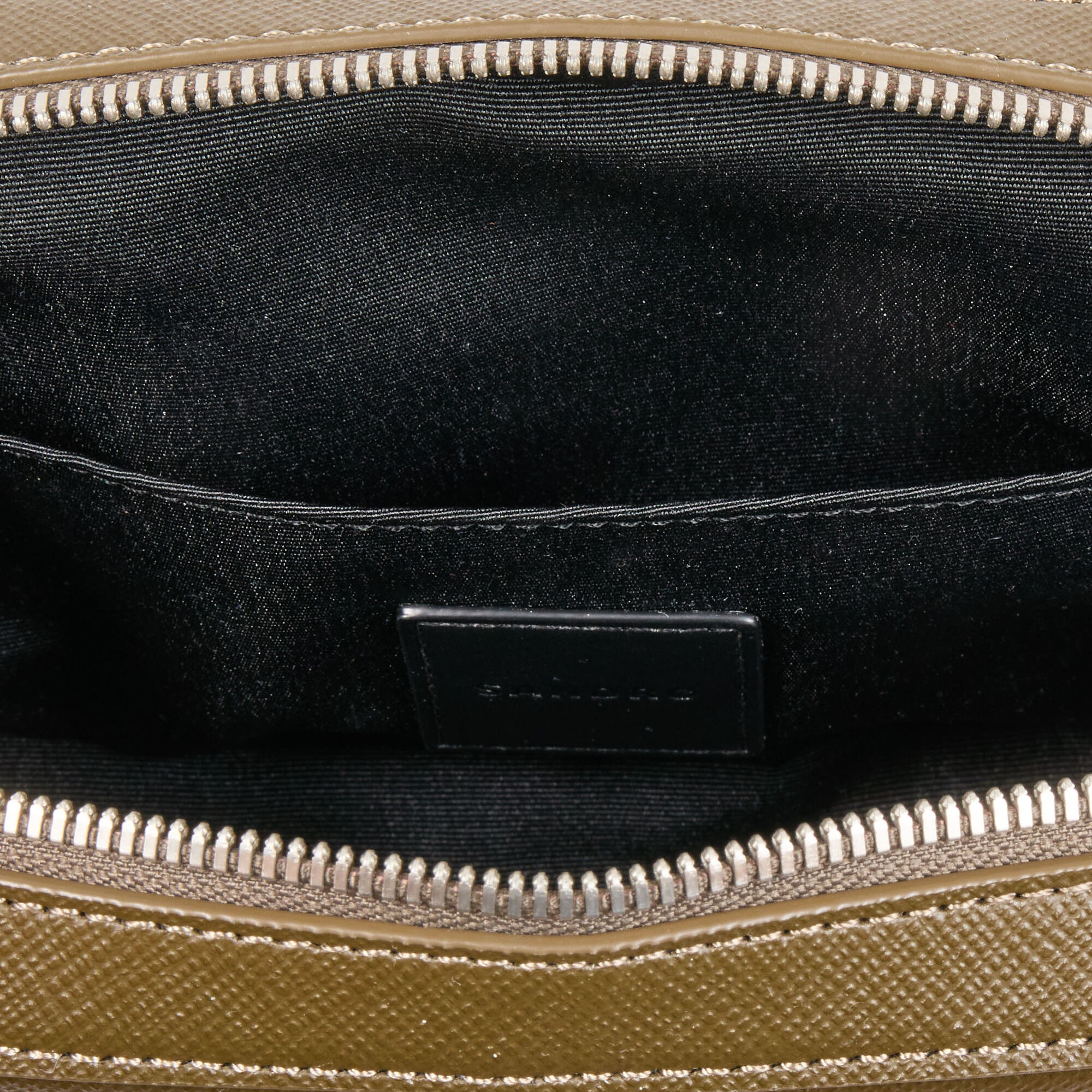 SMALL RECONSTITUED LEATHER BAG - 4