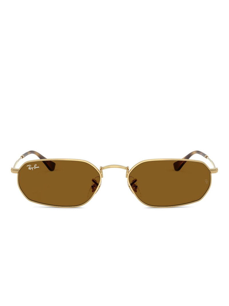 oval-frame tinted sunglasses 1