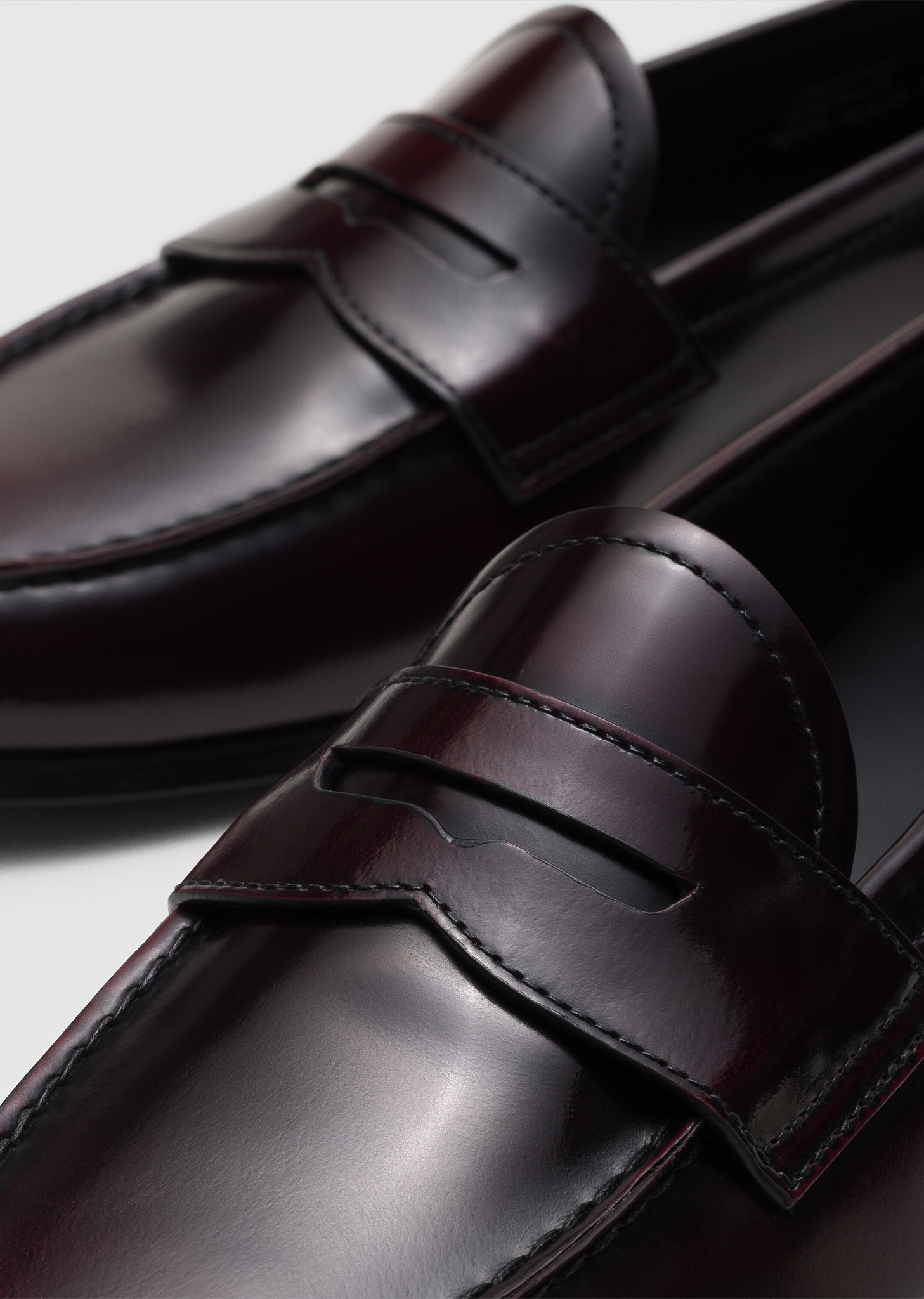 Natalie Polished Leather Loafer - 3