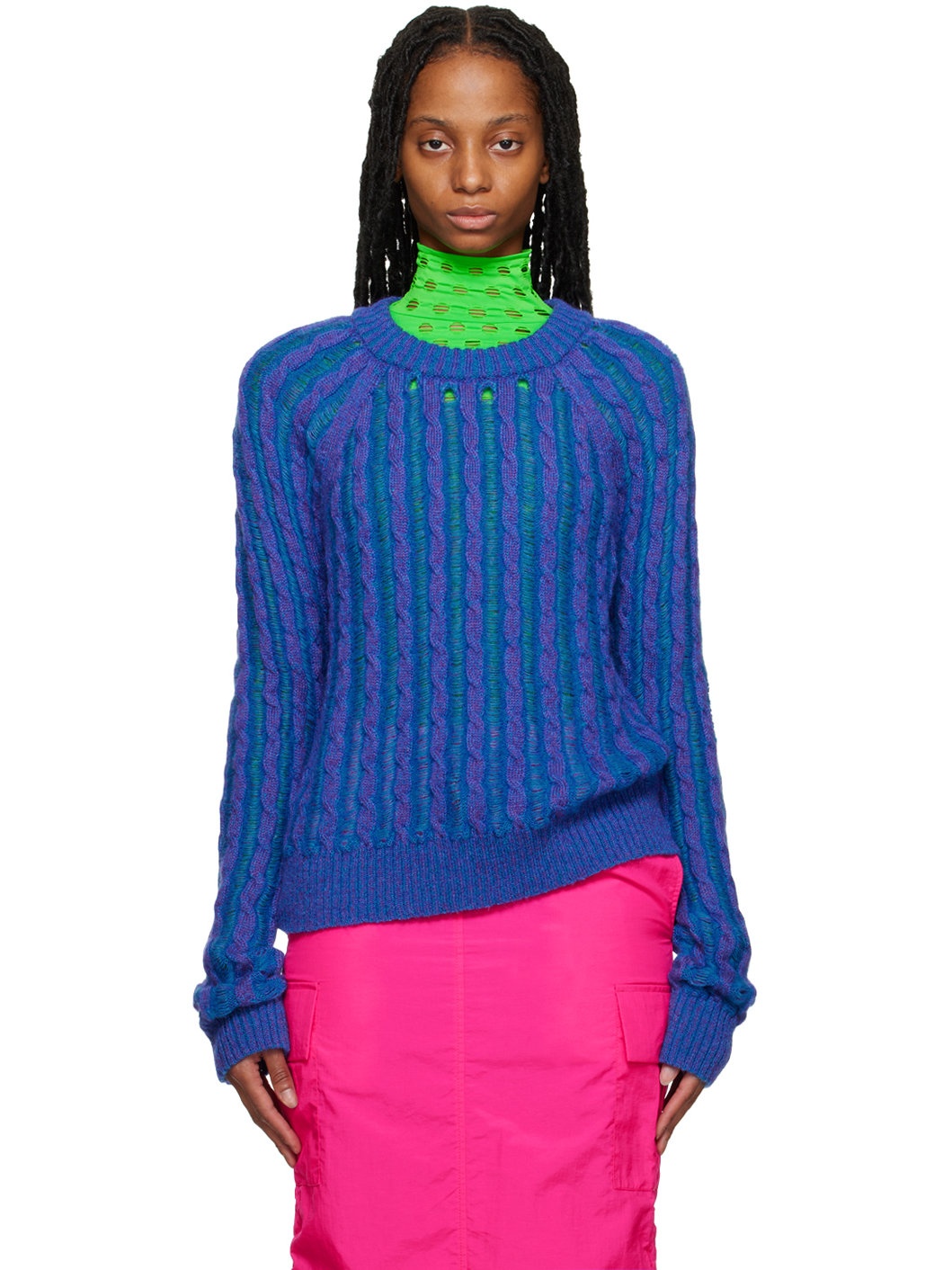 Navy Serenity Sweater - 1