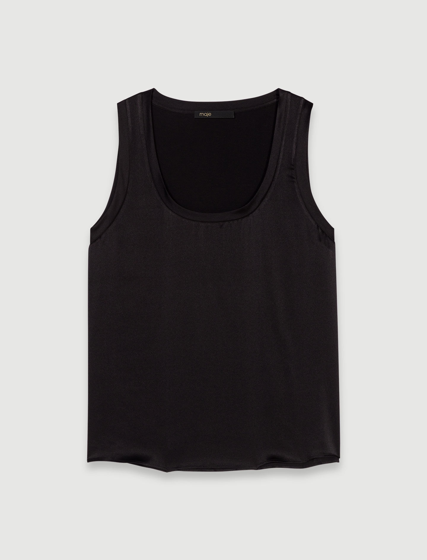 Silk tank top - 1