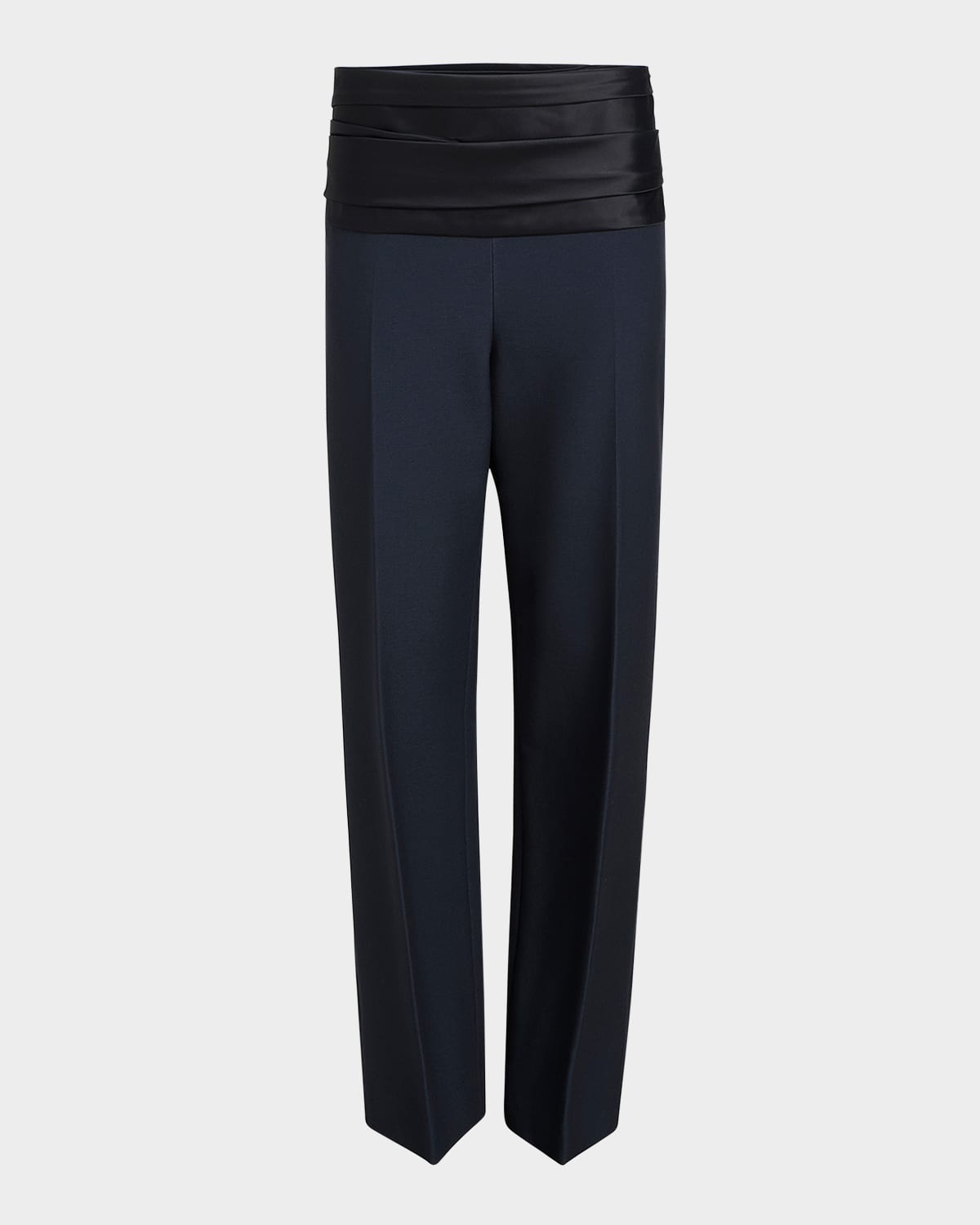 Camberly Bicolor Draped Pants - 1