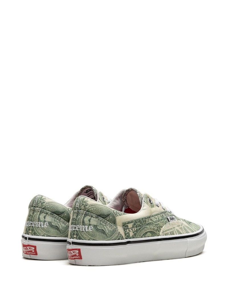 x Supreme Skate Era "Dollar Bill-Green" sneakers 3
