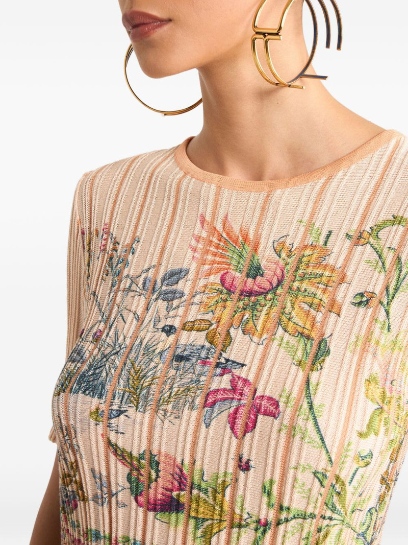 pleating floral top 5