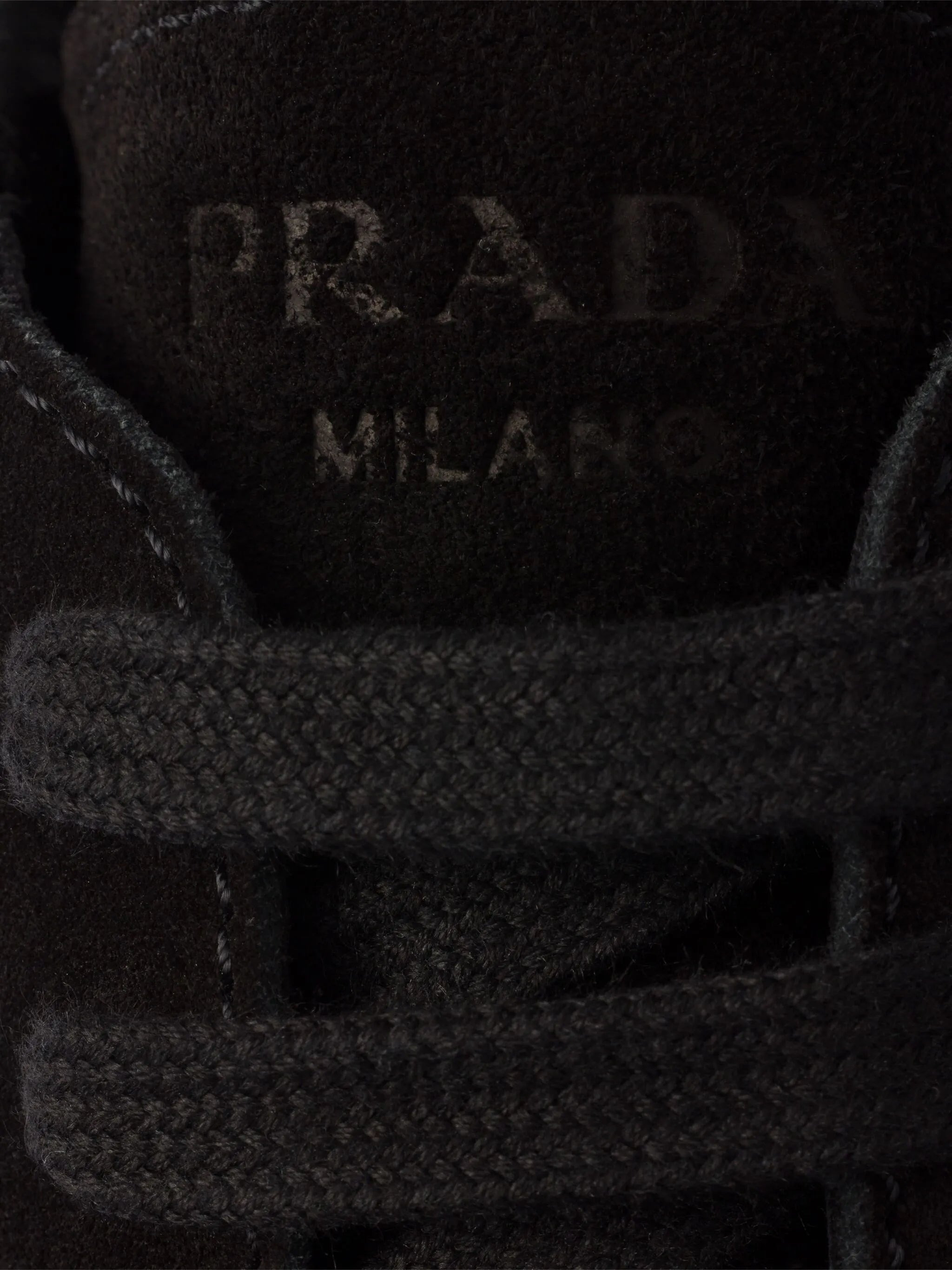 Prada Triangle-logo Panelled Sneakers - 3