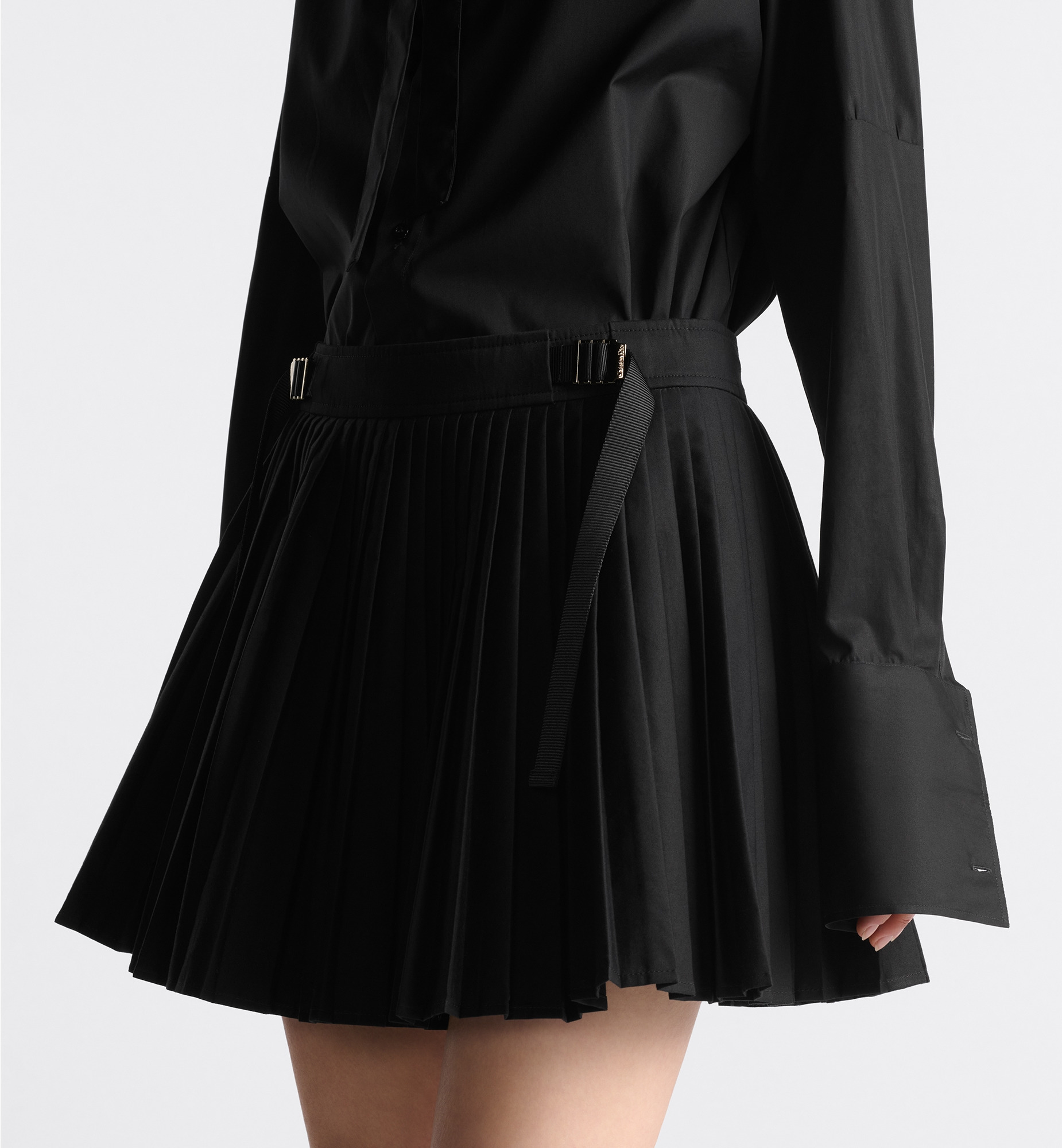 Pleated Miniskirt - 4