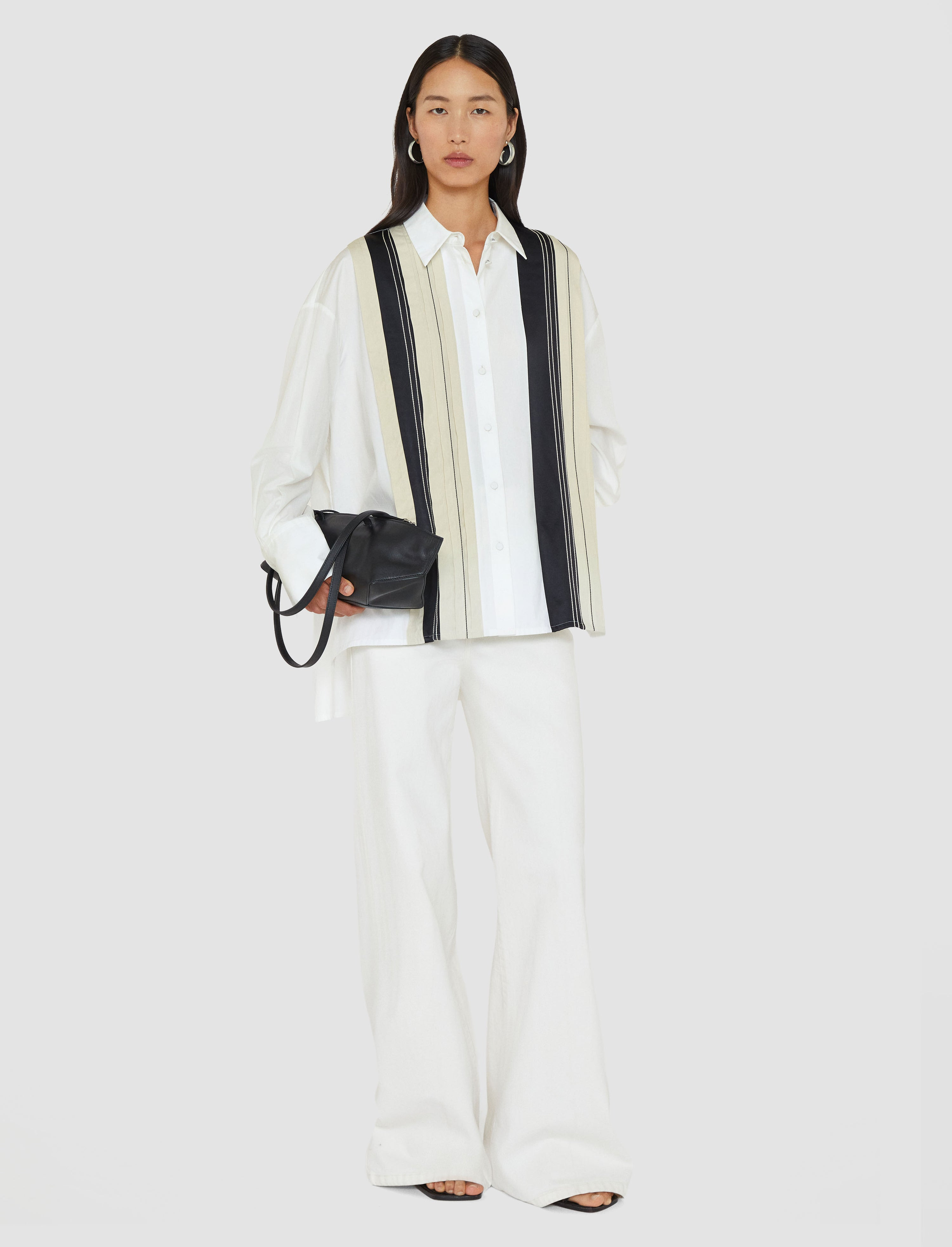 Bacar Poplin Colour Block Shirt - 2