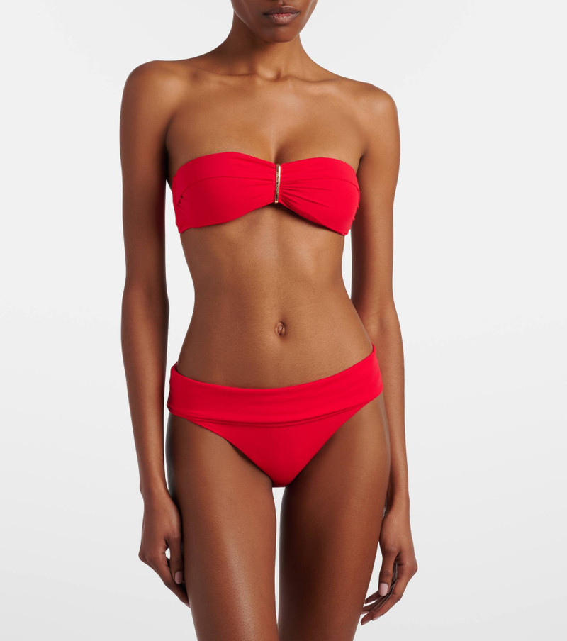 MELISSA ODABASH Positano bandeau bikini top outlook