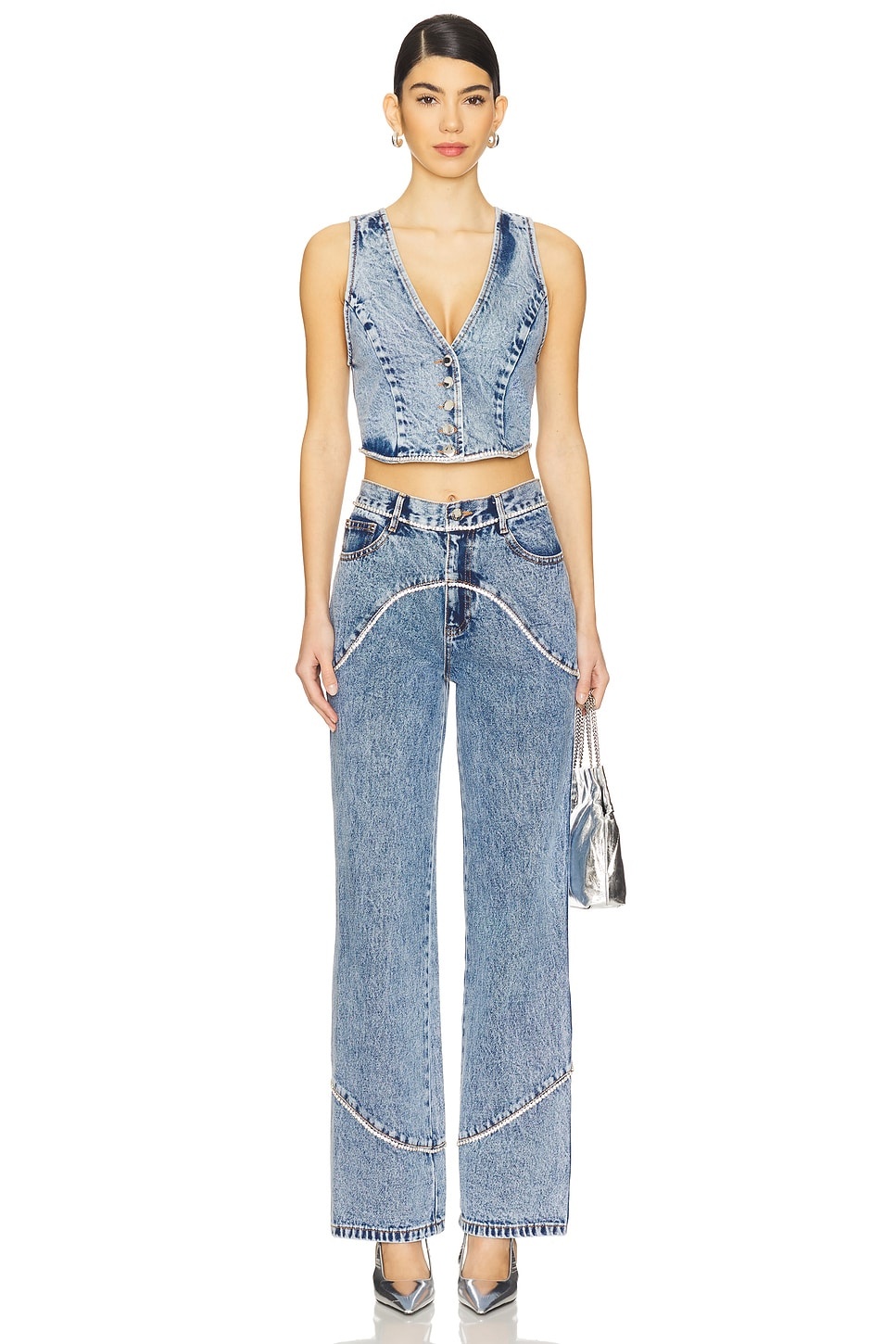 Jordi Denim Vest - 4