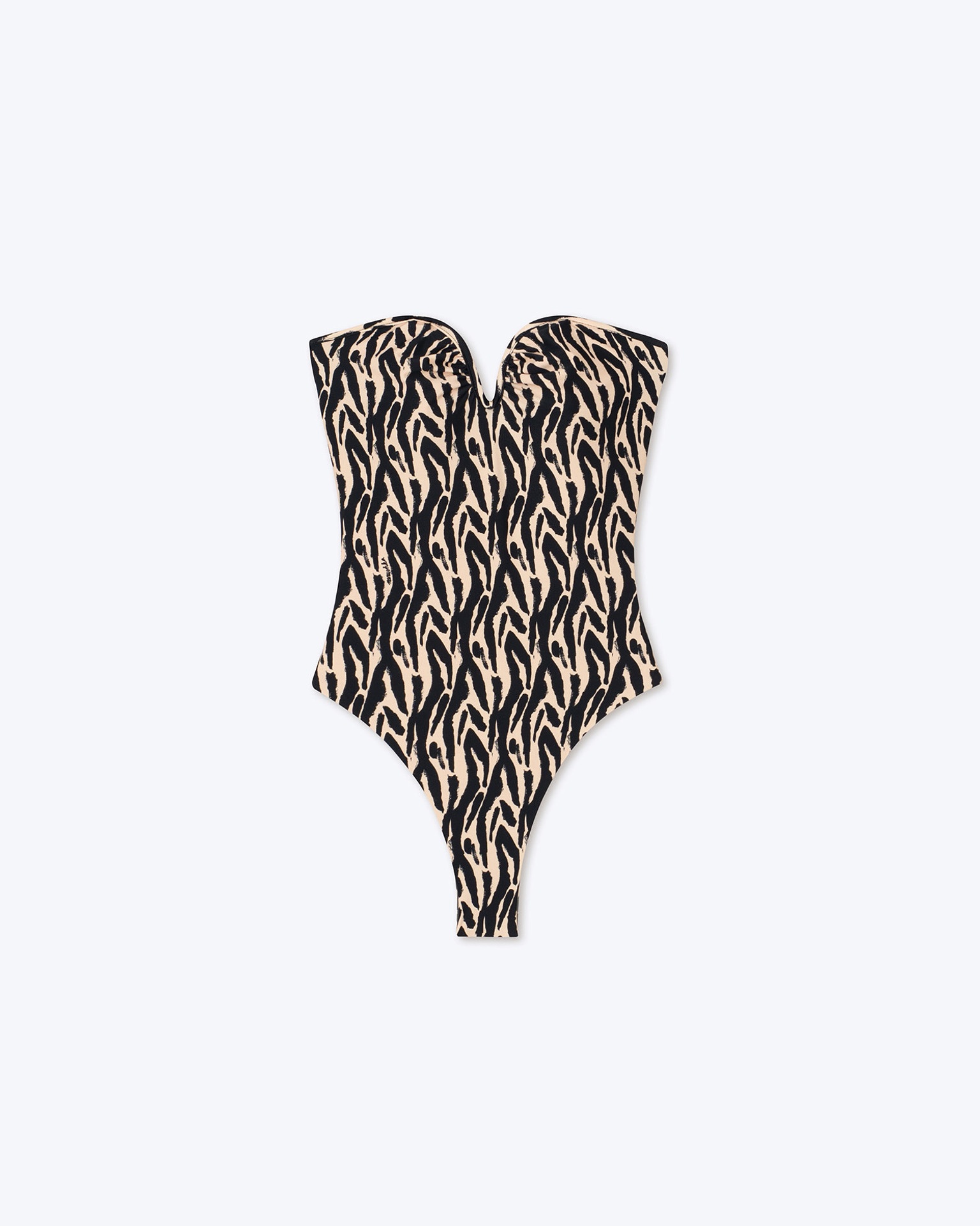 BRISSA - Swimsuit - Brushstroke animal - 1