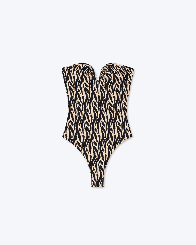 BRISSA - Swimsuit - Brushstroke animal 1