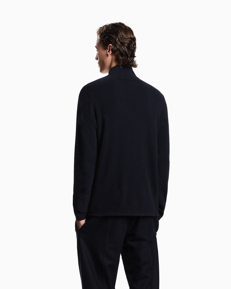 ICON PLAIN-KNIT PURE CASHMERE JACKET 3