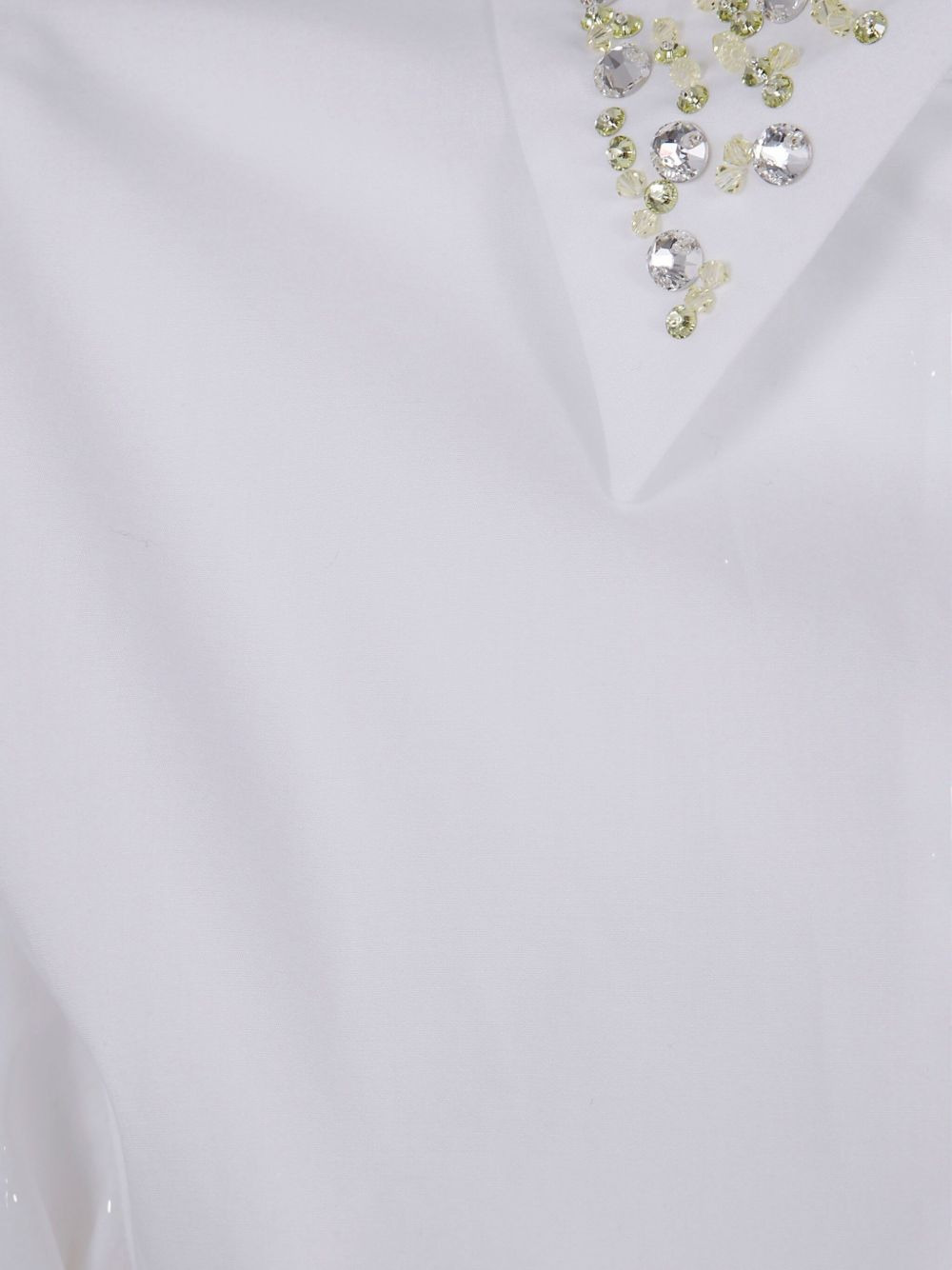 embellished-collar shirt - 3