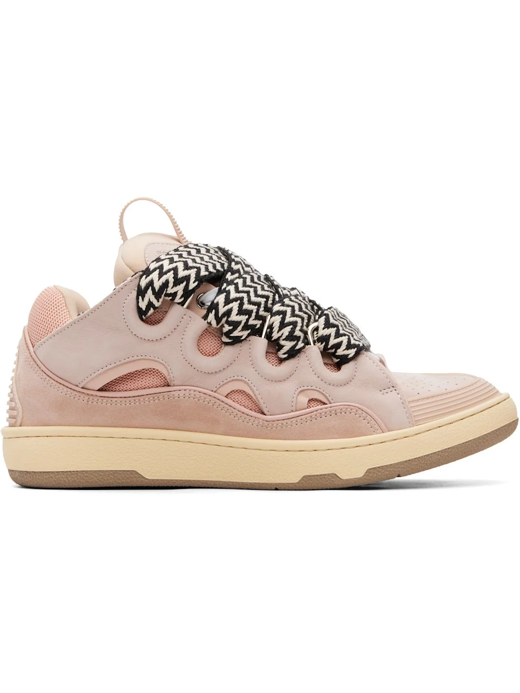 Pink Curb Sneakers - 1