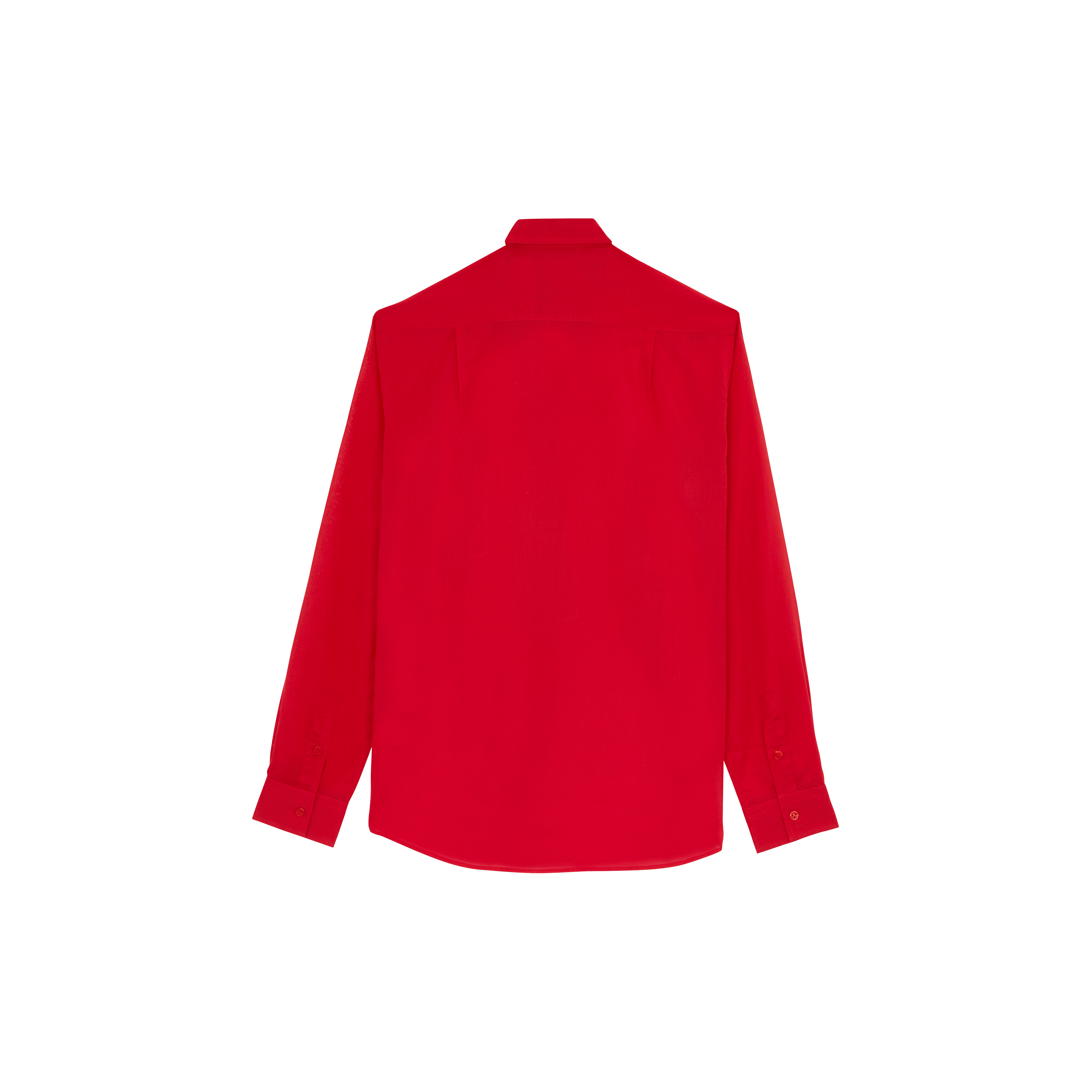 Cotton Voile Lightweight Shirt Solid - 2