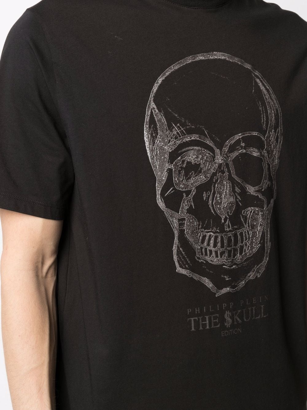 skull-print cotton T-shirt - 5