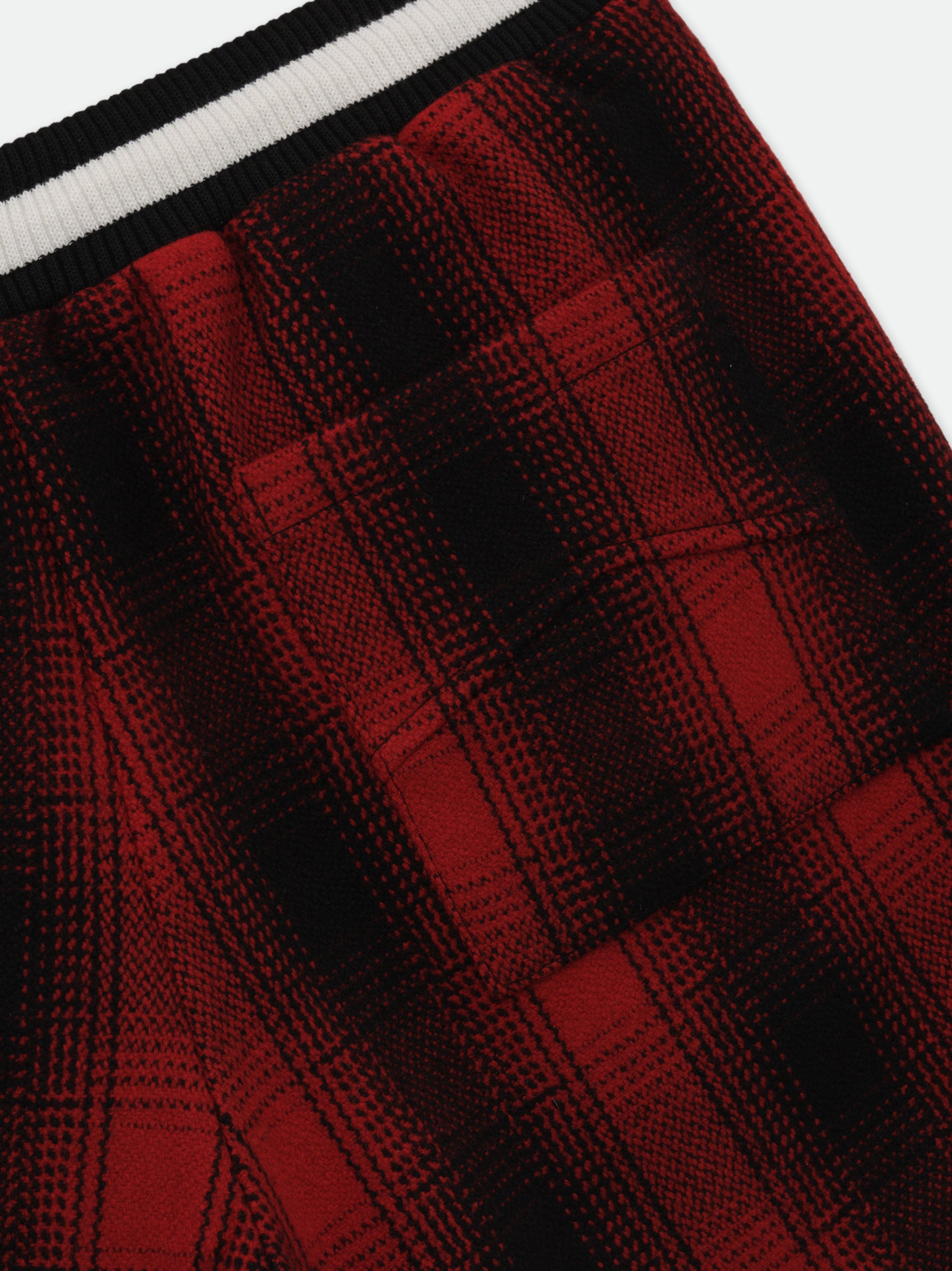 FLANNEL RHUDE COLLEGIATE COURT LOGO SHORT - 7