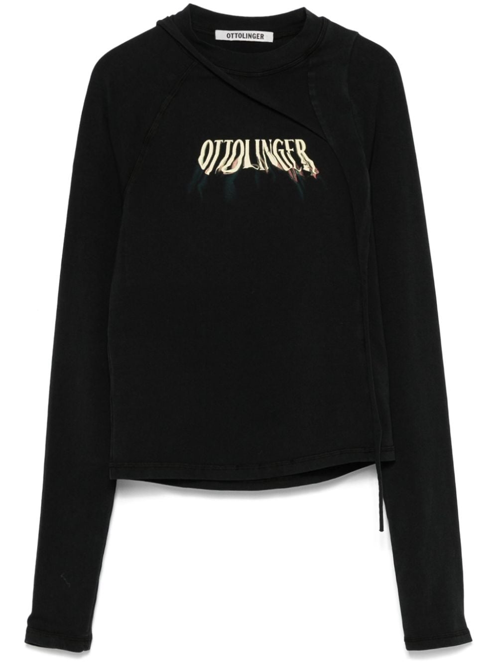 deconstructed T-shirt - 1