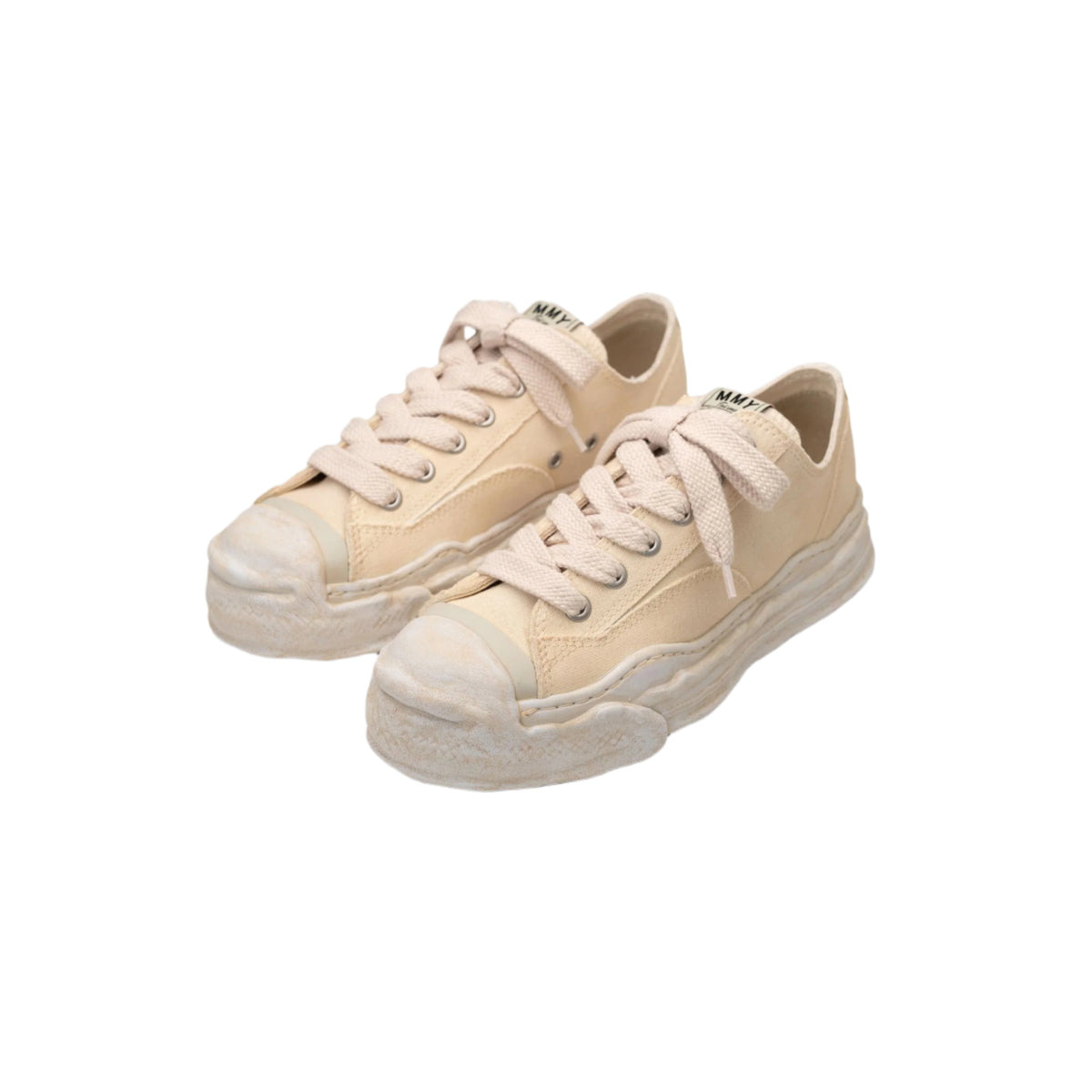 HANK LOW-TOP SNEAKERS (BEIGE) - 7