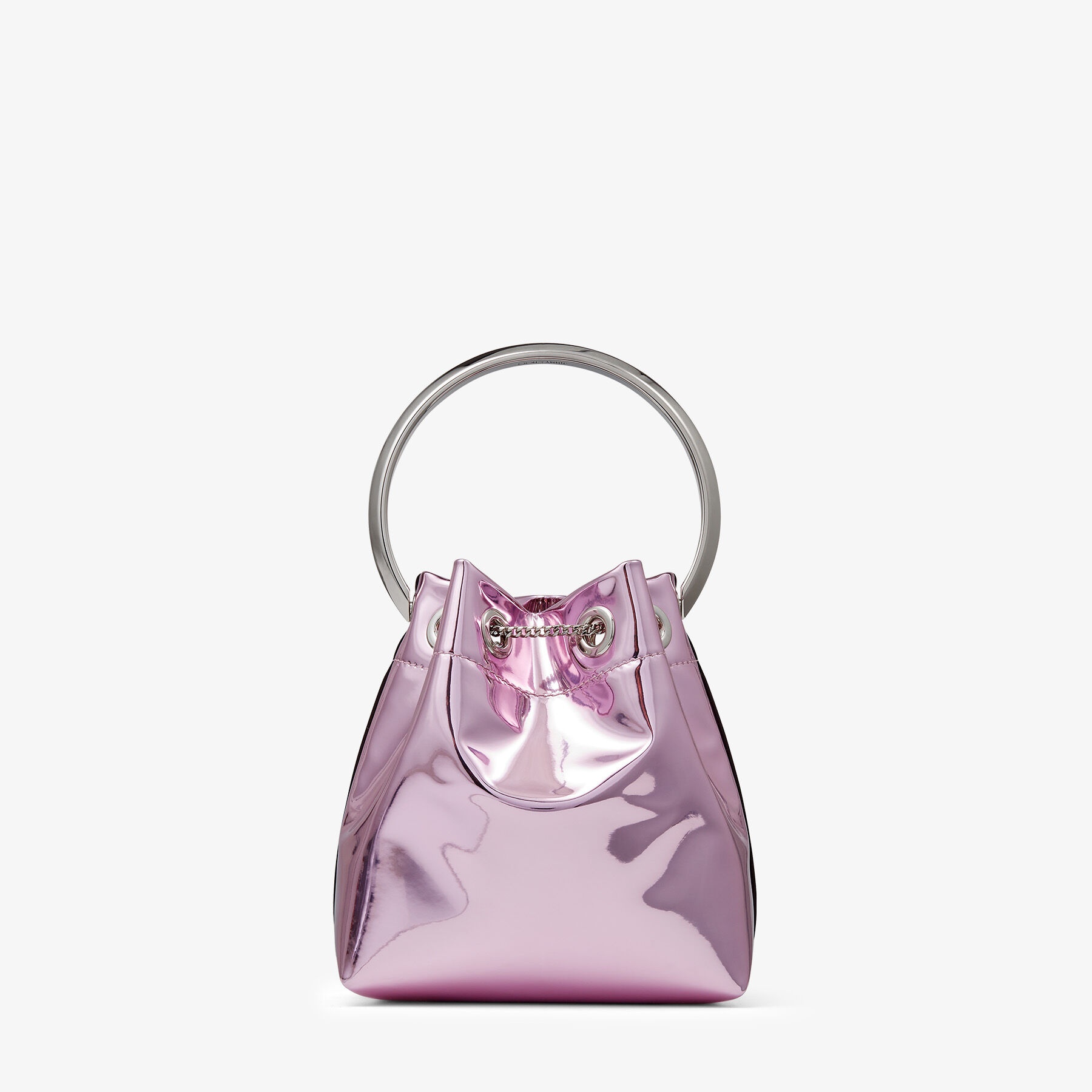 Bon Bon
Mauve Mirror Fabric Bag - 8