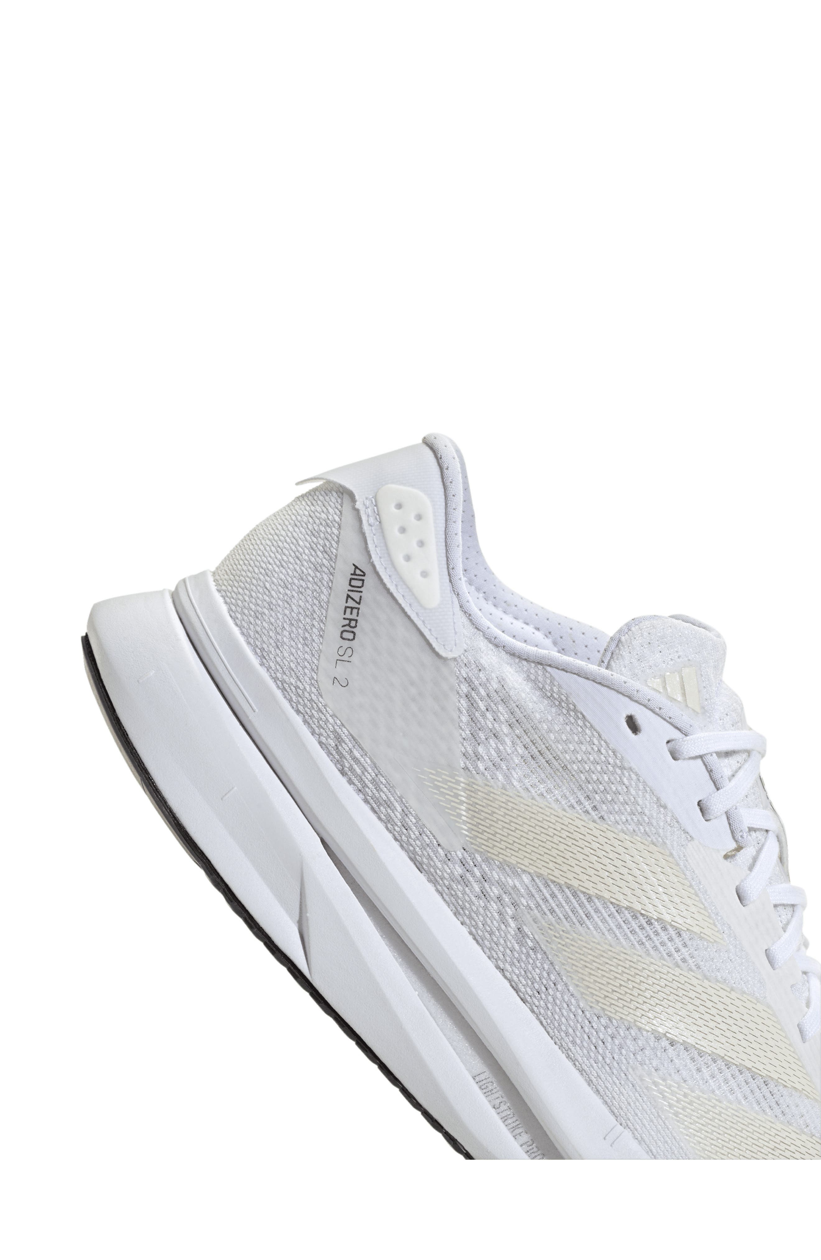 adidas Adizero SL2 Running Shoe in Ftwwht/zer at Nordstrom - 8
