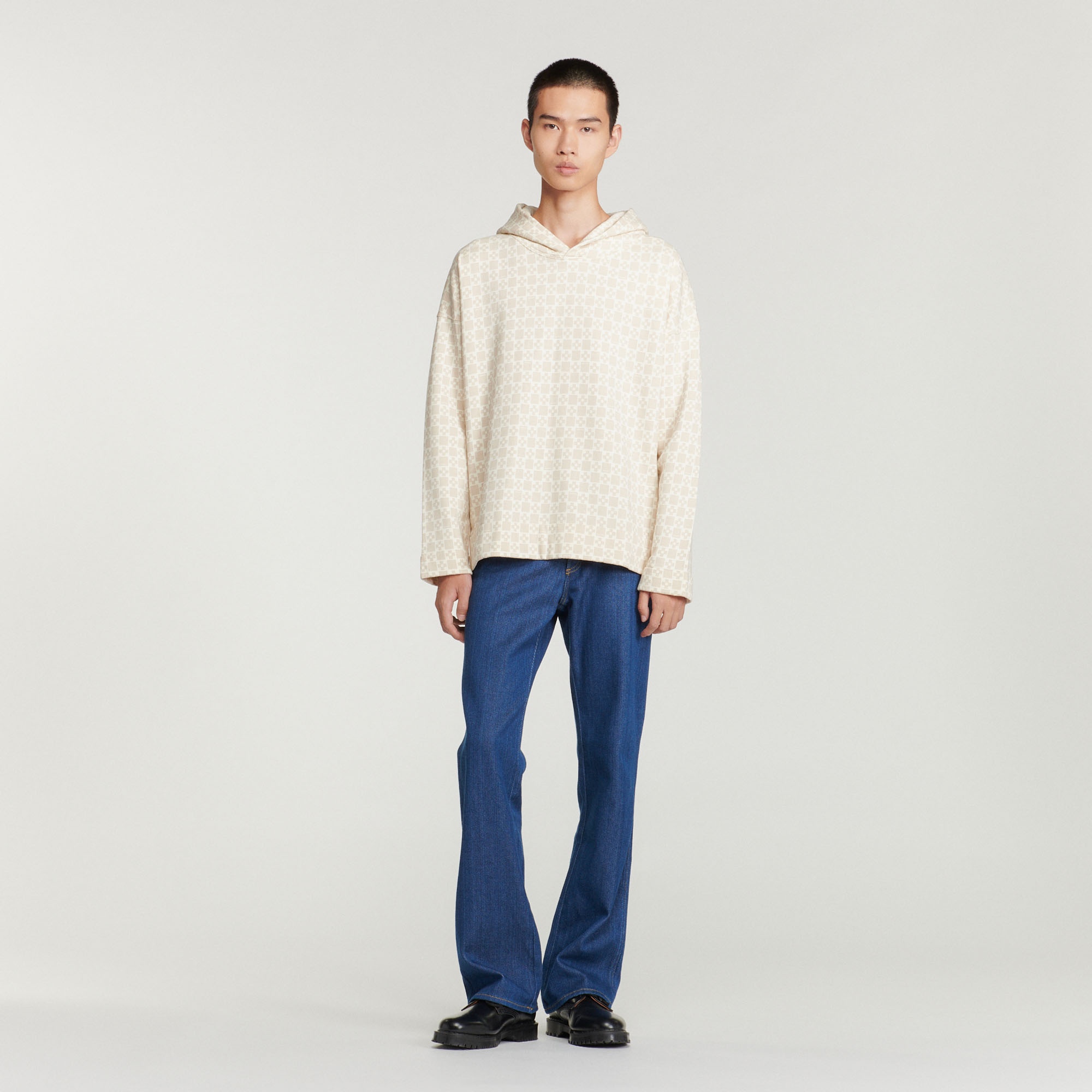 Square cross hoodie - 3
