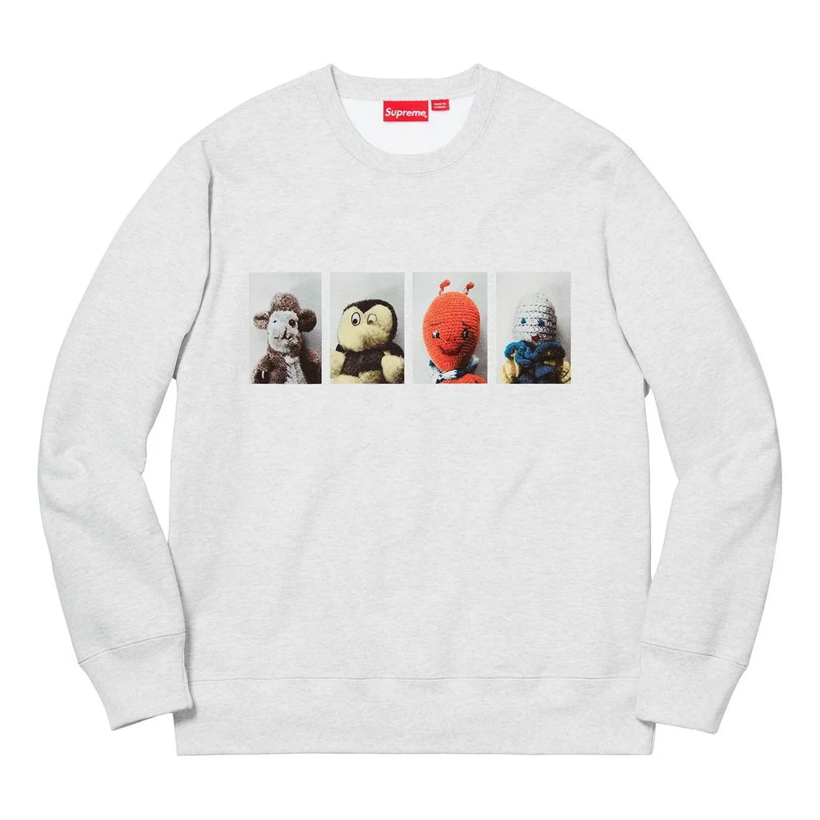 대 FW18 마이크 Kelley AhhYouth! Crewneck 스웨터 'Grey'SUP-FWyoung7 - 1
