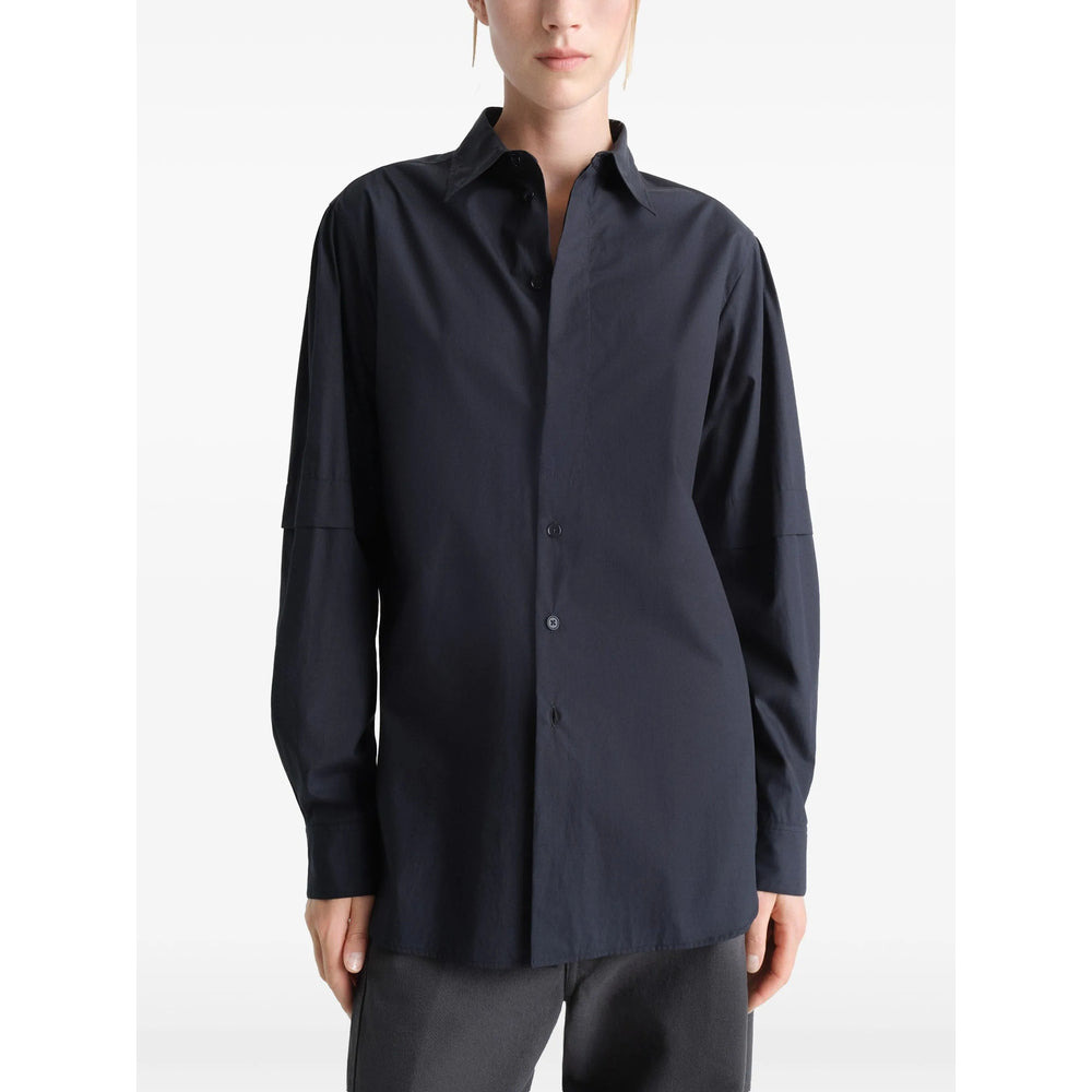 Lemaire Black Tops - Shirts Women - 4