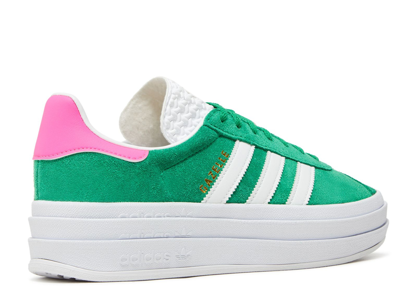 WMNS GAZELLE BOLD 'GREEN LUCID PINK' - 3